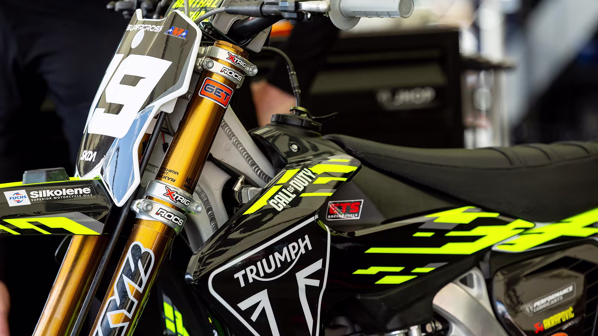 Triumph Racing Factory team with GET ECU technology